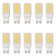 40 Watt Equivalent G9 G9/Bi-pin Dimmable 3000K LED Bulb