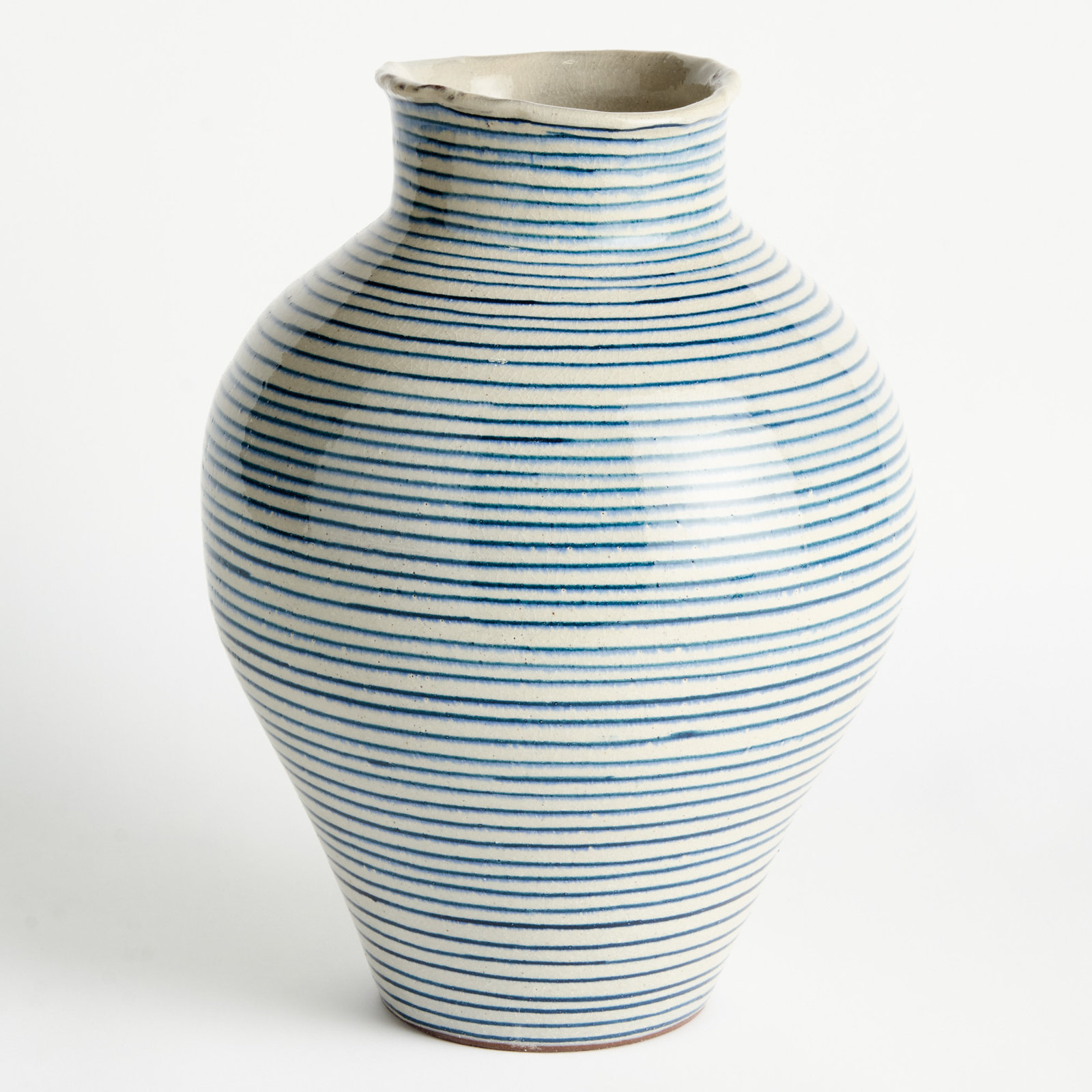 Handcrafted Table Vase, 16.75"