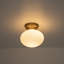 Plafonnier semi-encastré 1 lumière