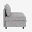 Canapé modulaire modulaire, siège convertible avec rangement, canapé-lit modulaire, combinaisons modulaires flexibles en tissu pour le salon