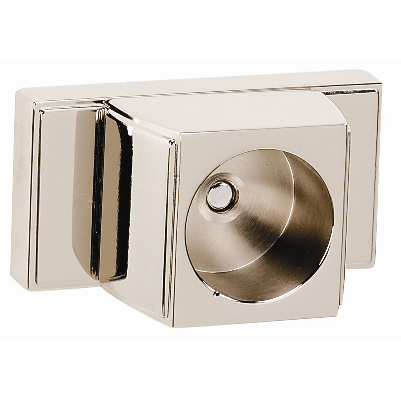 Arch Shower Rod Brackets Only, Satin Nickel