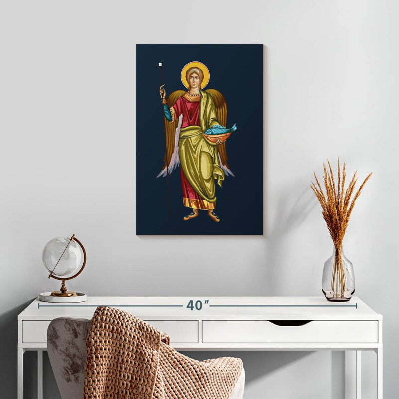 Leisha Archangel Raphael, 24" H x 16" W