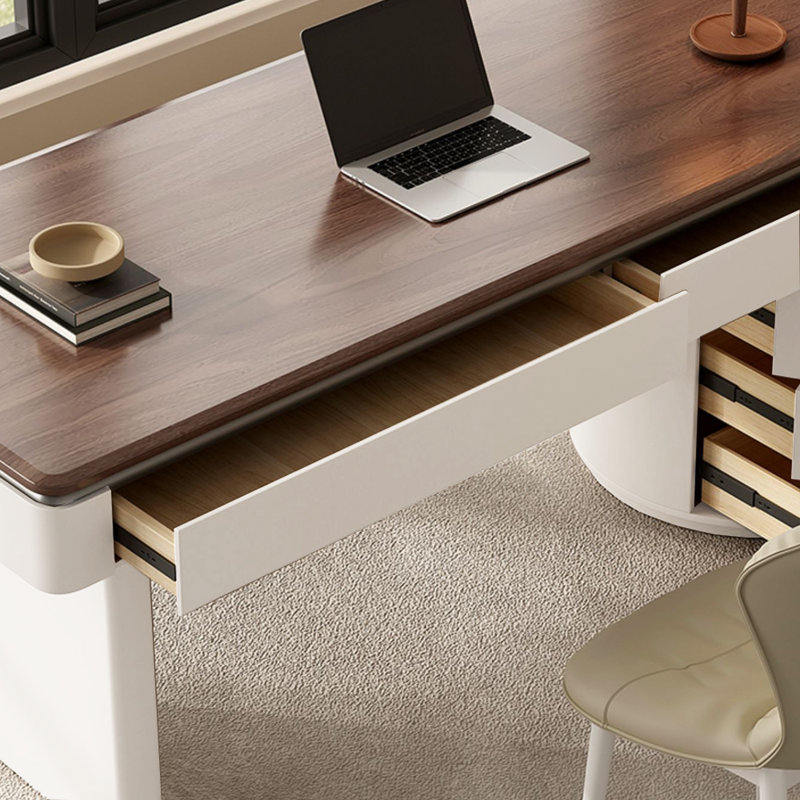 Bureau haut de gamme léger et luxueux, H 29,53 po x l 62,99 po x P 27,56 po