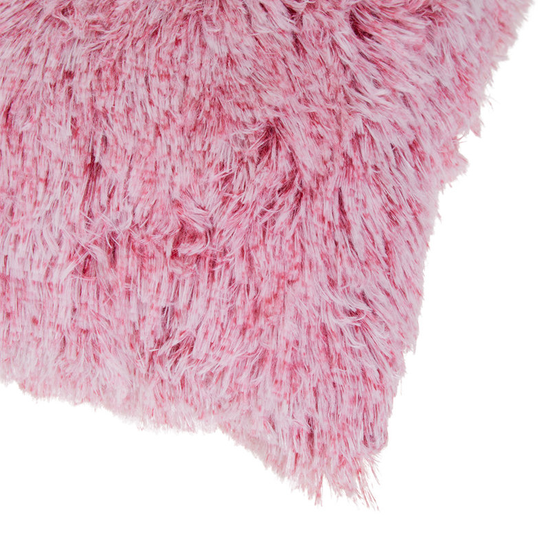 Ritesh Cotton Bolster Backrest Cushion, Pink