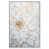 White Floater Framed
