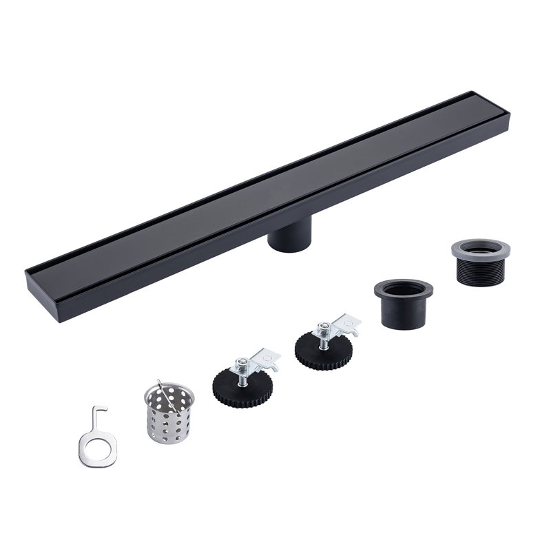 24'' W Linear Grid, Matte Black