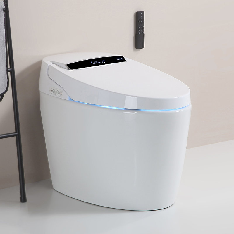 Toilettes intelligentes avec siège chauffant pour bidet, toilette portative avec bidet intégré, toilette pour bidet avec sécheuse et eau chaude