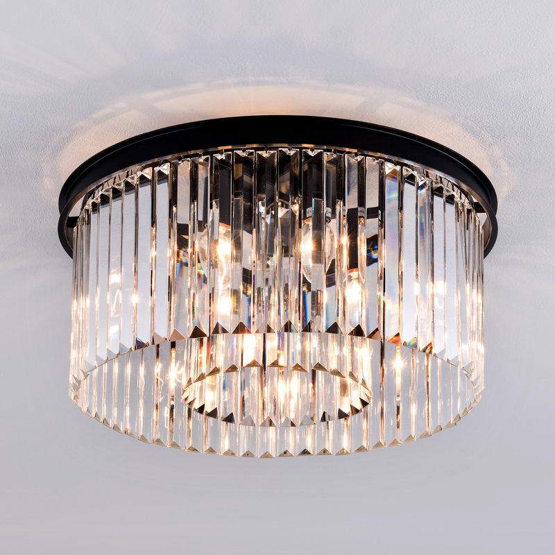 Amaru Crystal Flush Mount