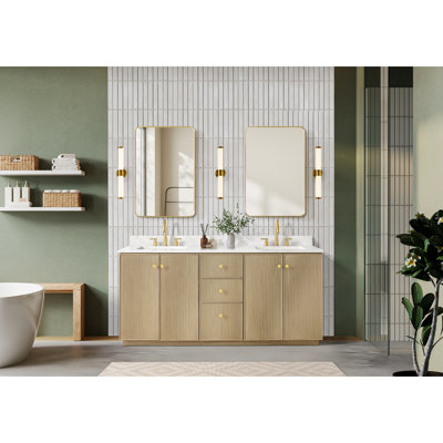 Waubun Rally Double Bathroom Vanity