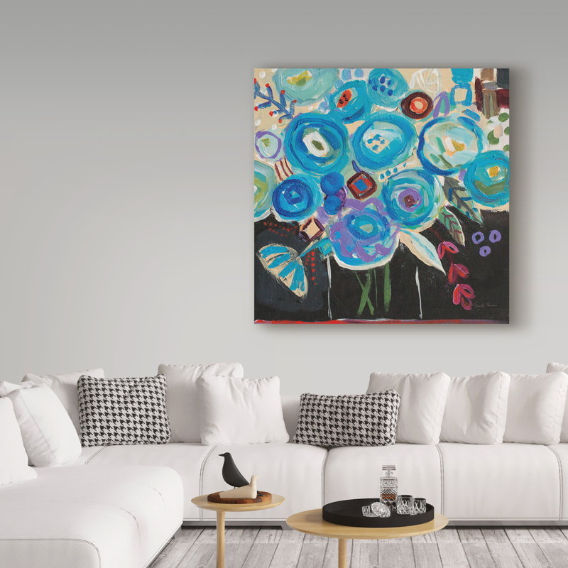 Mid-Century, 14" H x 14" W x 2" D