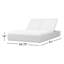 Piedmont Outdoor Double Chaise-Alessi Buff