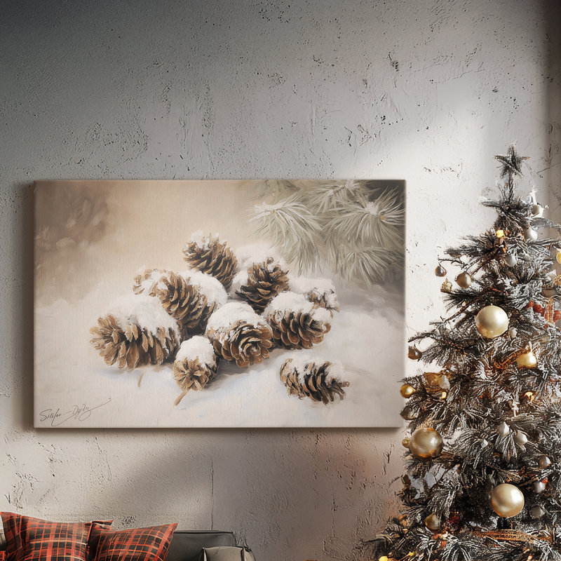 Silver Serenade of Eve-Premium Gallery Wrapped Canvas, 27" H x 18" W