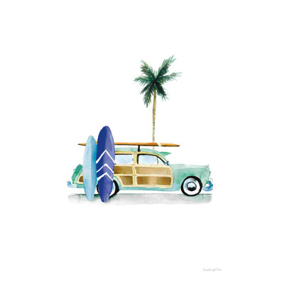 " Surf Days I No Words " by Mercedes Lopez Charro