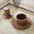 MDF Round Coffee Table  Sintered Stone Tabletop For Living Room Apartment  Reception Room