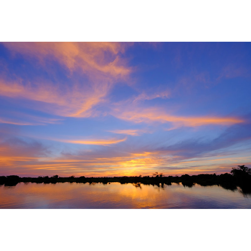 Legakis Paraguay River At Sunrise - Wrapped Canvas Print, 30cm H x 46cm W x 3.8cm D