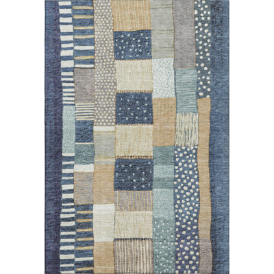 Premium Machine Washable Millbrook AMF1960 Geometric Rug