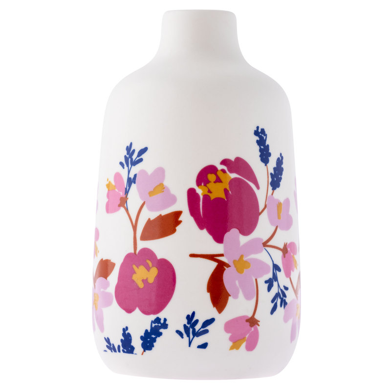 MEDIUM BUD VASE  CHOOSE HAPPY (S22)