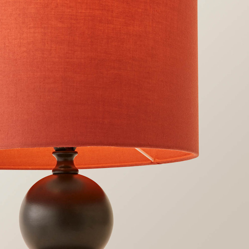 Coelho Metal Table Lamp, Red
