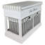 Amir Solid Wood Storage Bench