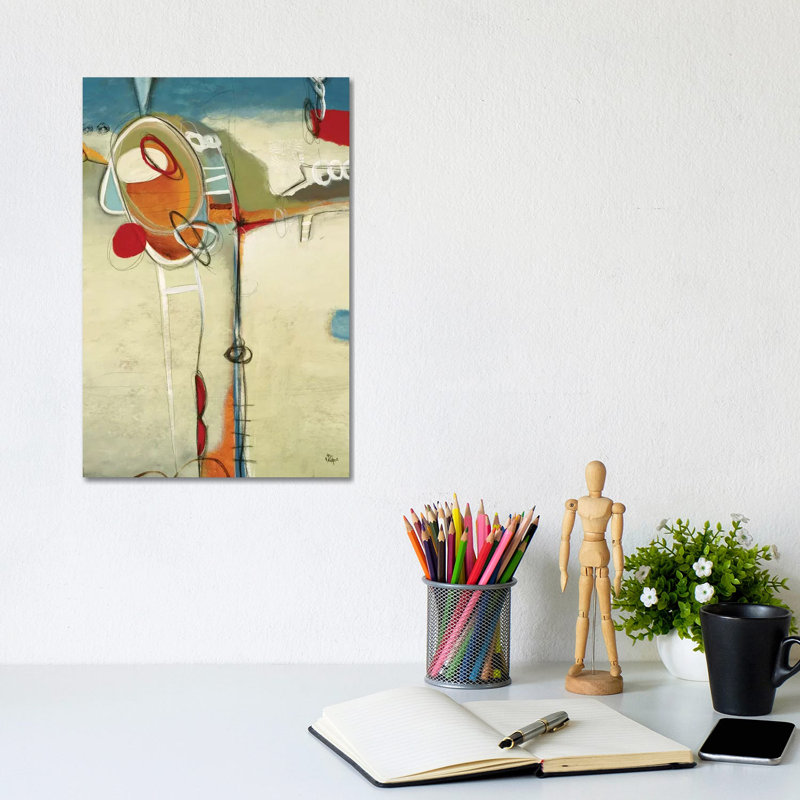 Color Of Life I by Lisa Ridgers - Wrapped Canvas Gallery-Wrapped Canvas Giclée, 30.48cm H x 20.32cm W
