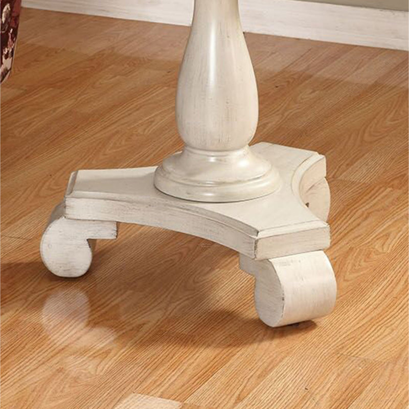 Table d'appoint Rene, Blanc