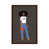 Classic Brown Wood Framed