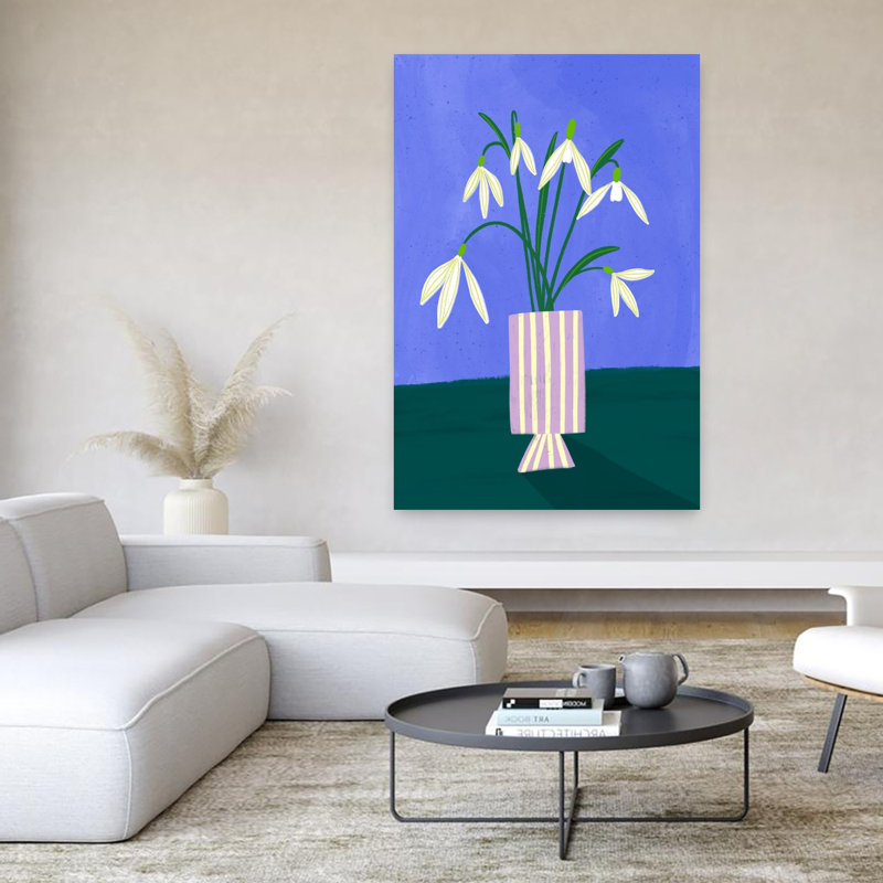 Art contemporain contemporain minimaliste, H 60 po x l 40 po