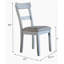 Ensemble de 2 chaises d'appoint House Marchese