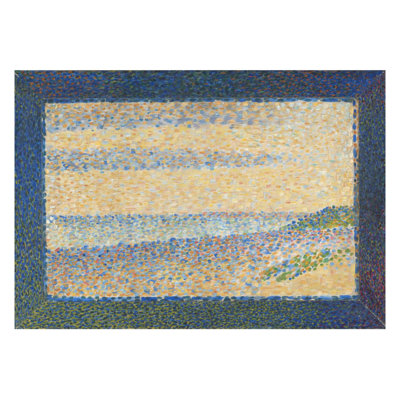 Seascape (Gravelines) par Georges Seurat - Estampe numérique