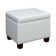Akifa 21.50" Wide Leather Rectangle Storage Ottoman