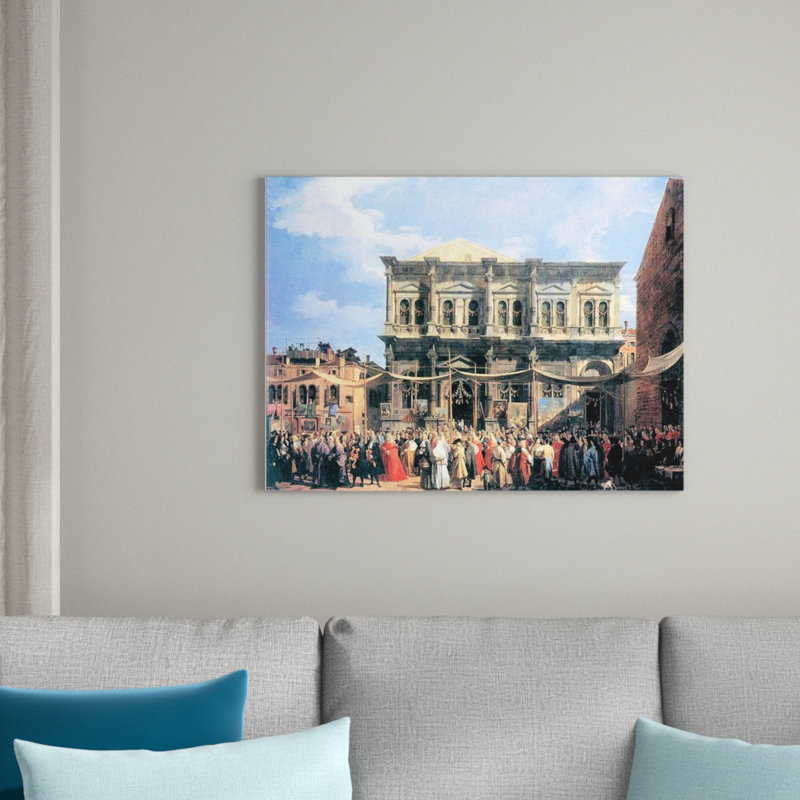 Canaletto - No Frame Painting on Wood