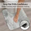 Tapis décoratif pour salle de bain 20 x 18 - Tapis ultra-absorbant à séchage rapide avec envers en caoutchouc antidérapant-114646141