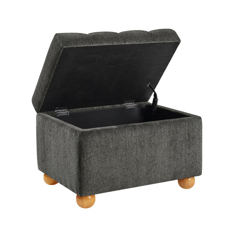 Repose-pieds Spade, Chenille grise foncée