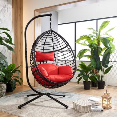 Sika - Hanging Egg Chair Exterior - Outdoor model - Silla colgante - Matt  Black
