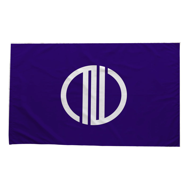Drapeau de la ville de Sendai — Drapeau extérieur, H 36 po x l 60 po