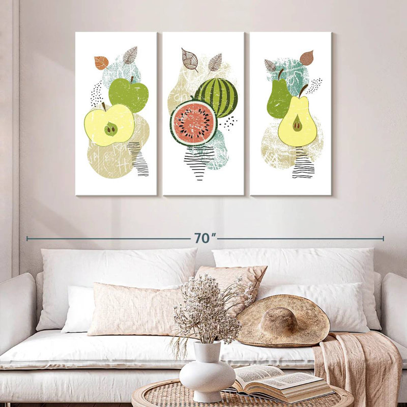 Yarlin Boho, fruits d'automne, H 32 po x l 50 po