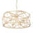 6 - Light Dimmable Lantern Drum Chandelier-273921467