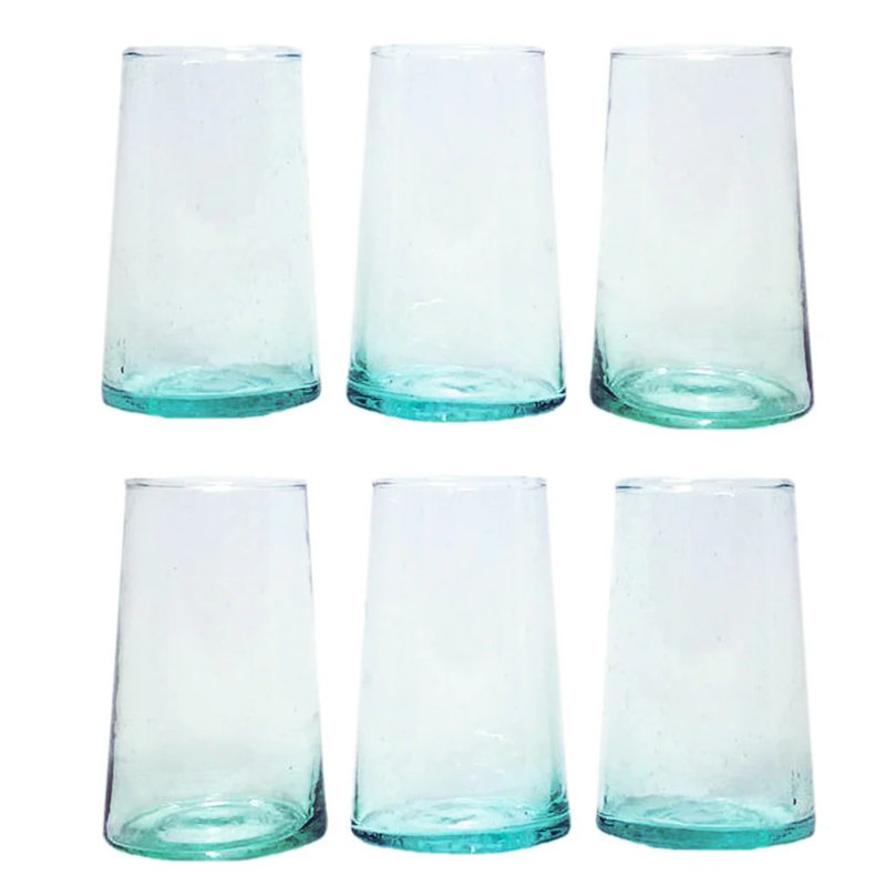 Verre à boisson far 8 oz., H 3,5 po x l 3 po x P 3 po