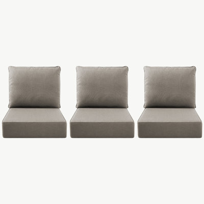Outdoor 6'' Replacement Cushion Set Seat / Back Cushion