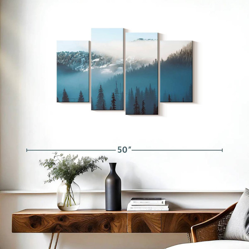 Alvord Forest Morning Mist, 22" H x 36" W