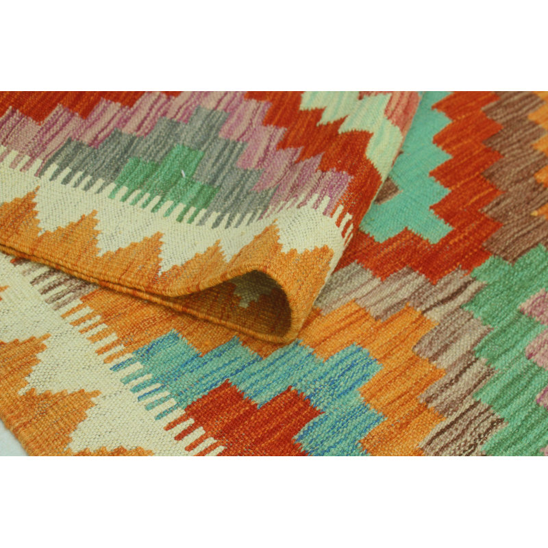 Bobbee Wool Geometric Indoor Rug