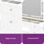 Dressing Table with Mirror