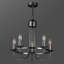 Northbridge 5-Light Hoop Industrial Style Modern Candle Candelabra Chandelier-771567919