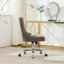 Chaise de bureau confortable en chenille, conception moderne réglable pour le bureau personnel