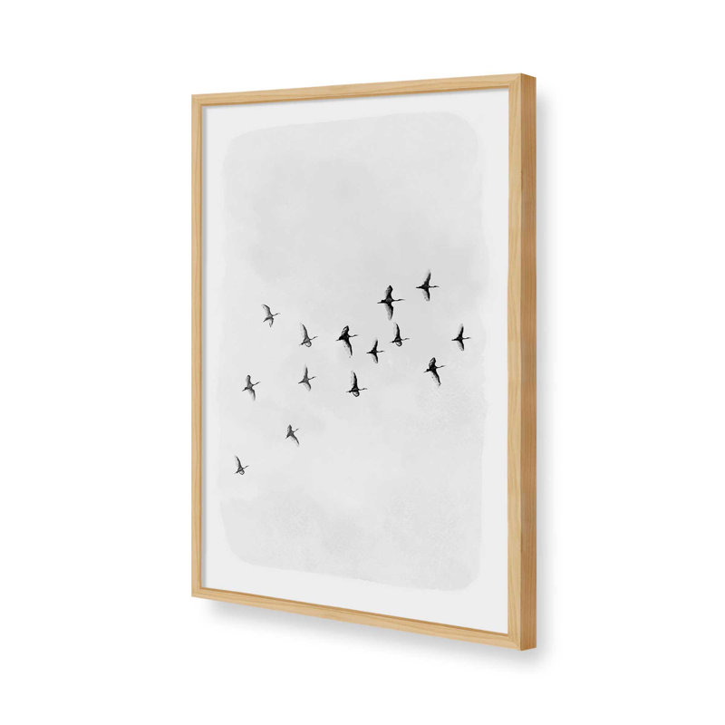 Reproduction d'art sur toile «NCHCH Bird of Birds» par Nadja, H 48 po x l 36 po, Tanné