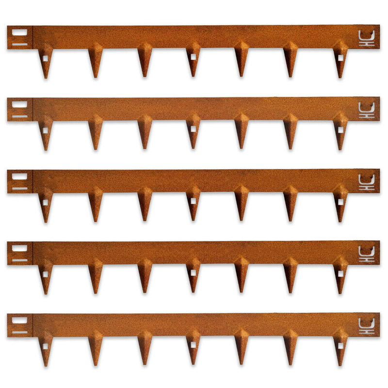 15cm H x 107.5cm W Lawn Edging
