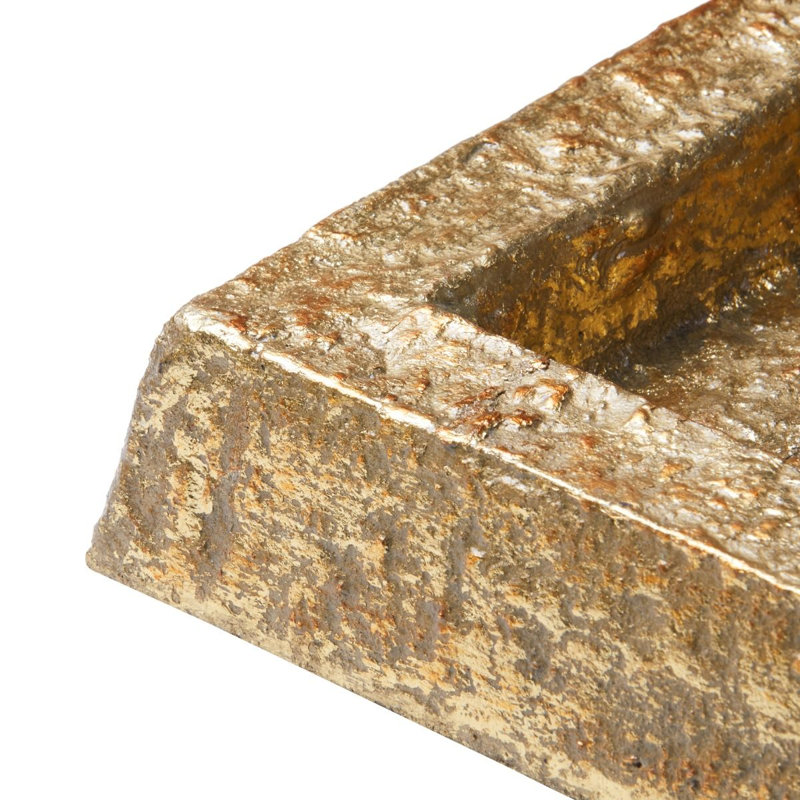 Metal Paper Clip Holder, Gold