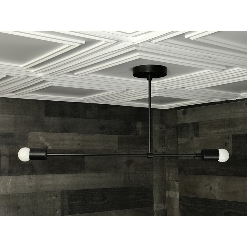 Ove 2 - Light Kitchen Island Pendant, Matte Black