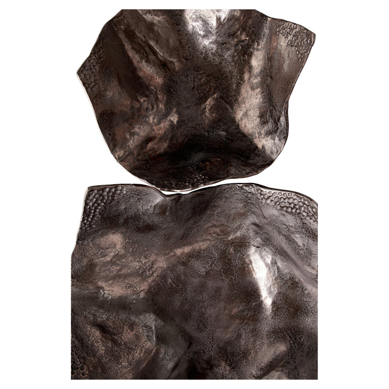 Bauhaus Aluminum Tray, 5.5" H x 15.75" W x 15.75" D