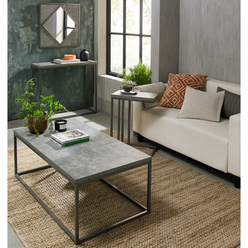 Strader Metal Flat Wall Mirror